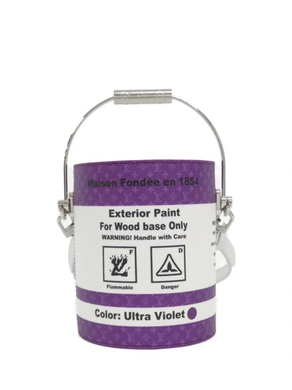 ✨💎LIMITED EDITION💎✨ Ultra Rare Louis Vuitton ULTRA VIOLET Paint Can Bucket Bag! - Picture 8 of 8